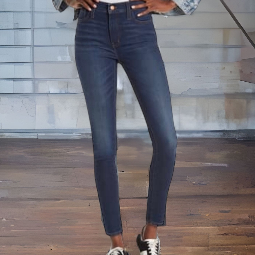 Madewell magic pocket midrise skinny jeans